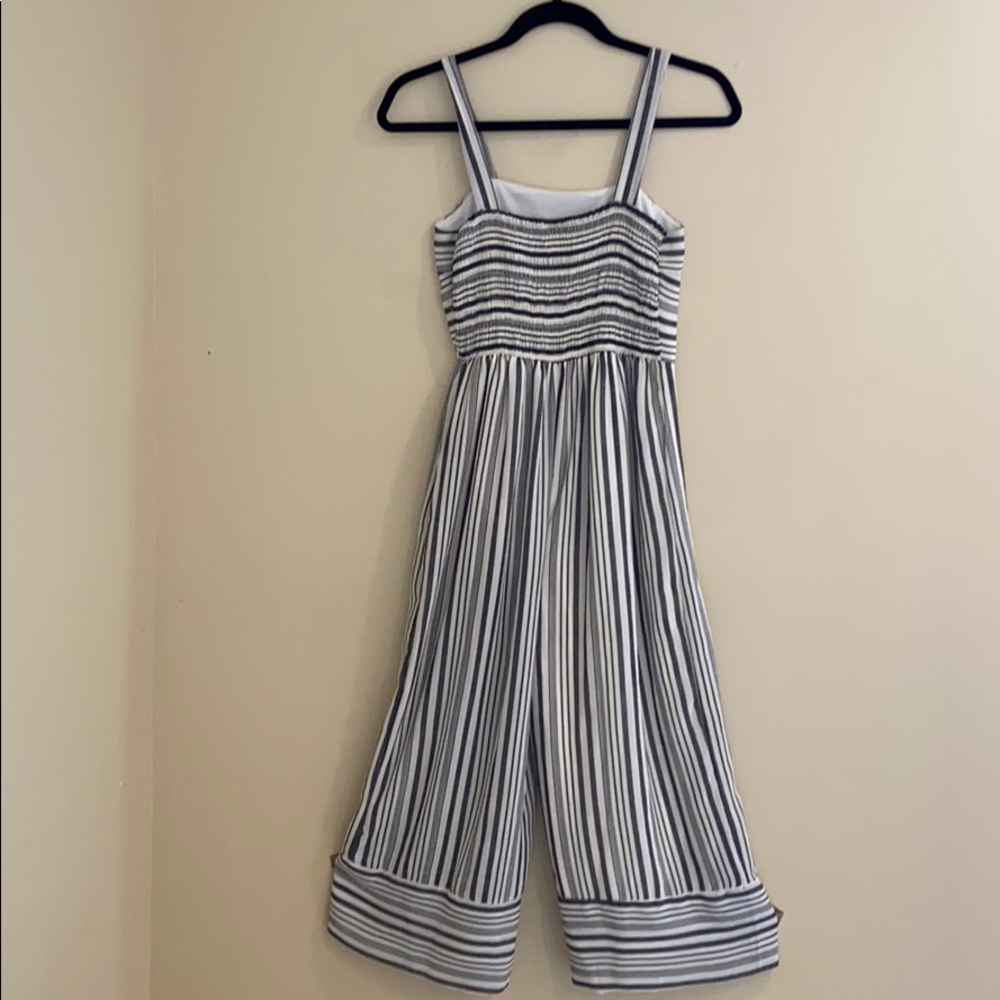 Sleeveless Wide Leg Jumper